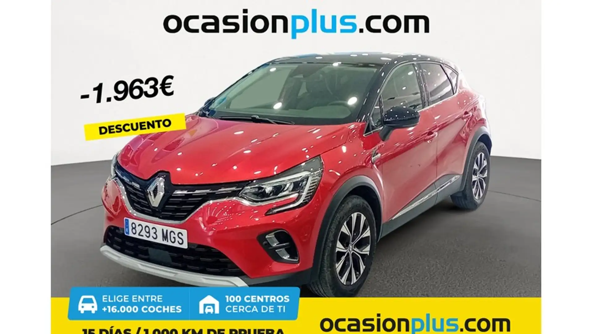 Renault Captur TCe GPF Micro Híbrido Techno 103kW Rojo - 1