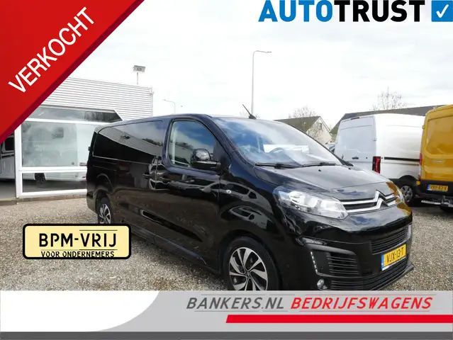 Citroen Jumpy 2.0 BlueHDI 120PK, L3, Dubbel Cabine, Airco, 2 x S