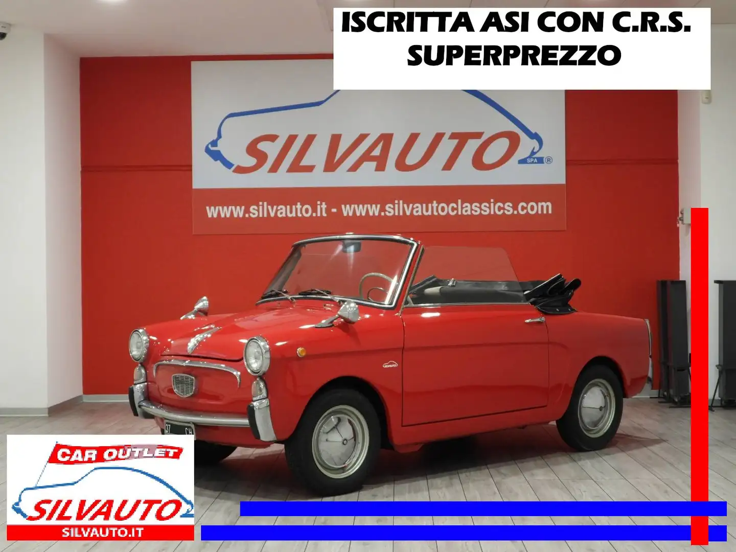 Autobianchi Sonstige BIANCHINA CABRIOLET - ISCRITTA ASI CON C.R.S. – RARA – SUPERPREZZO (1963) Rot - 1