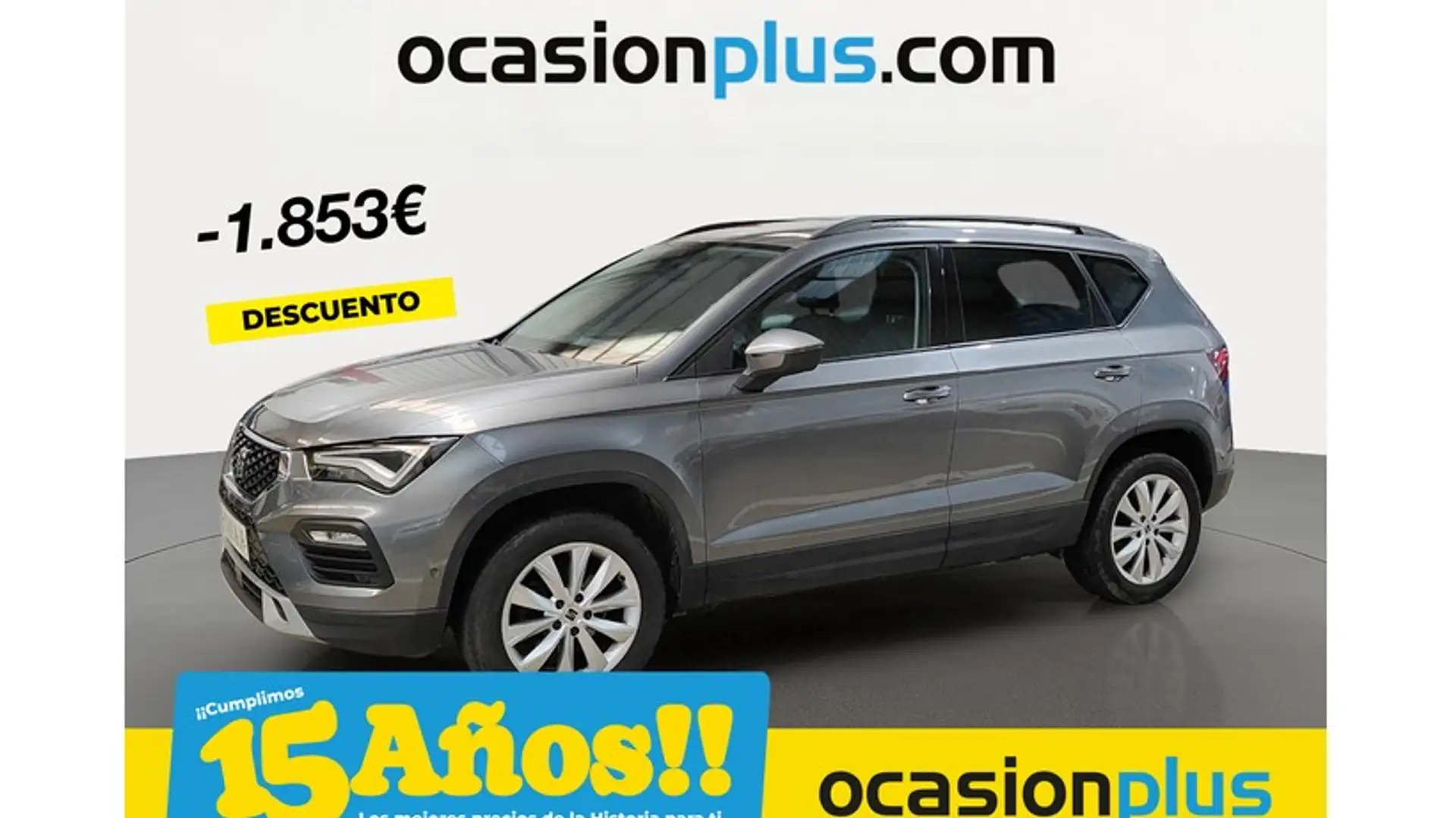 SEAT Ateca 1.5 EcoTSI S&S Style XM Gris - 1
