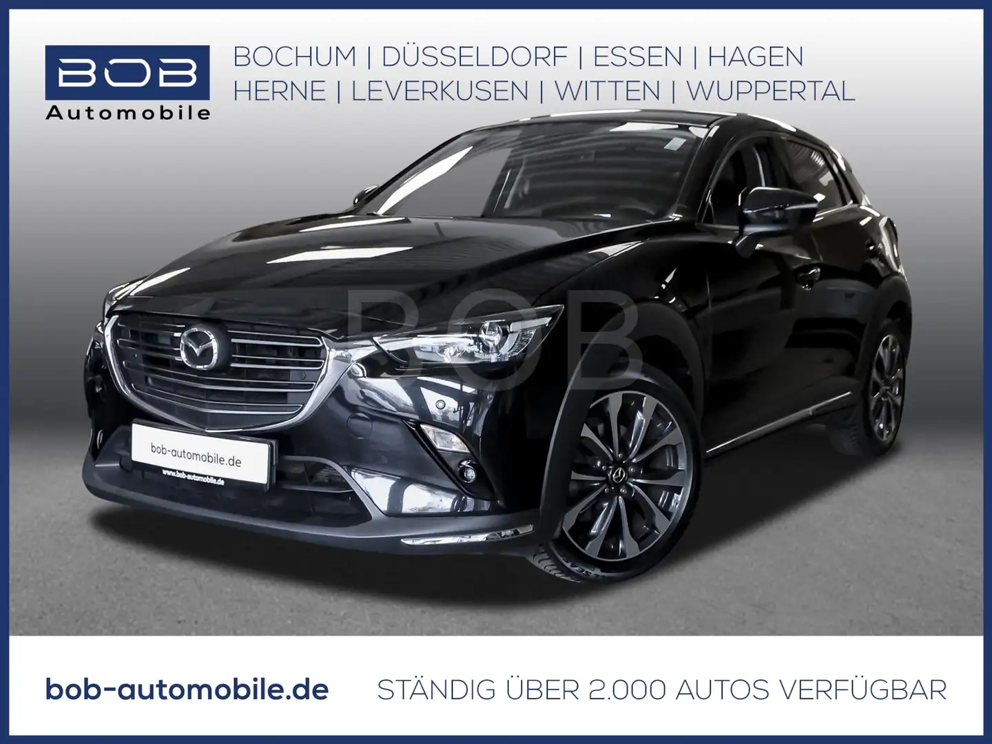 Mazda CX-3 Selection CARPLAY LED KAMERA ALLWETTER Чорний - 1