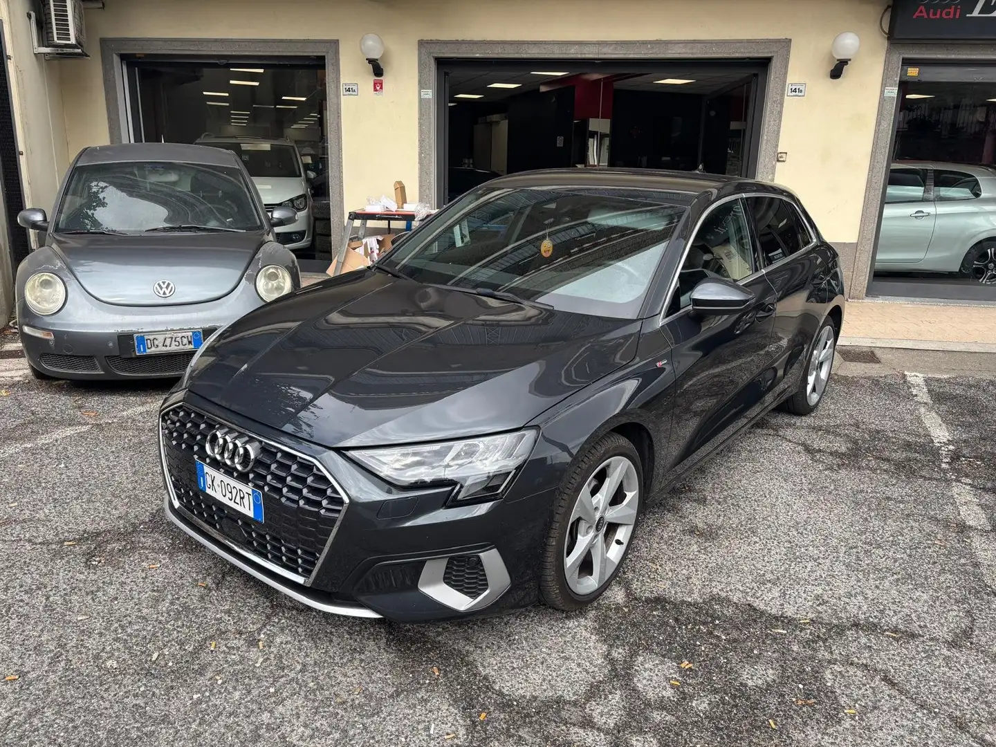 Audi A3 A3 Sportback 35 2.0 tdi Business Advanced s-tronic Grigio - 2