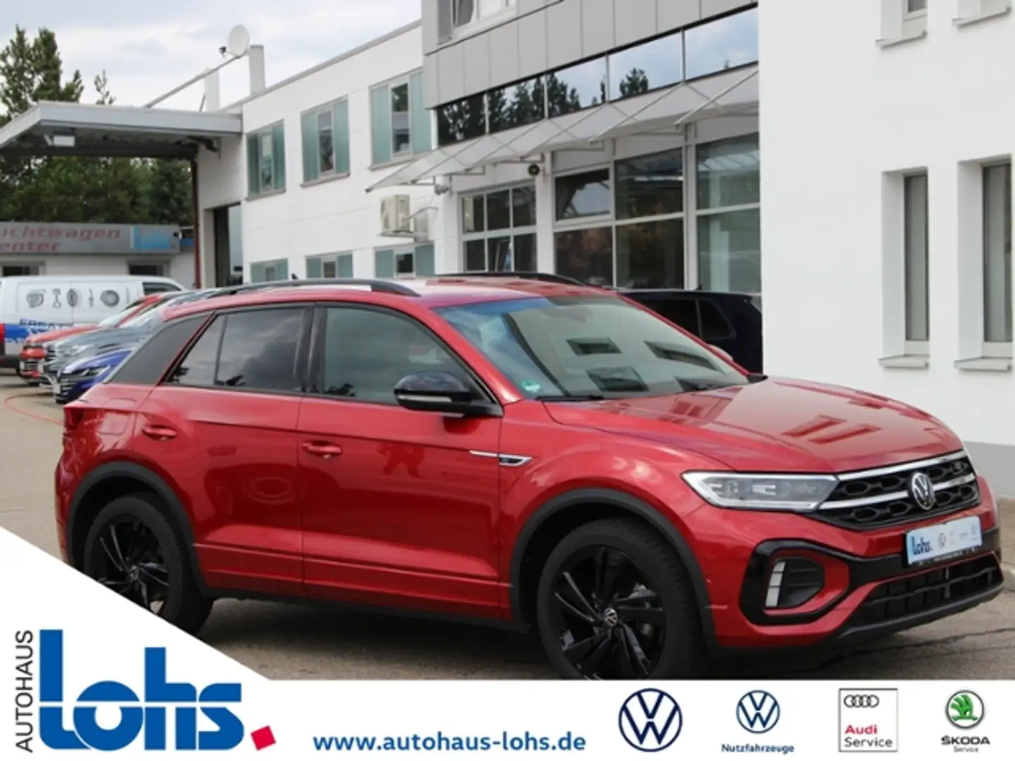 Volkswagen T-Roc 1.5 TSI Black Style R line Tiptronic Rot - 1