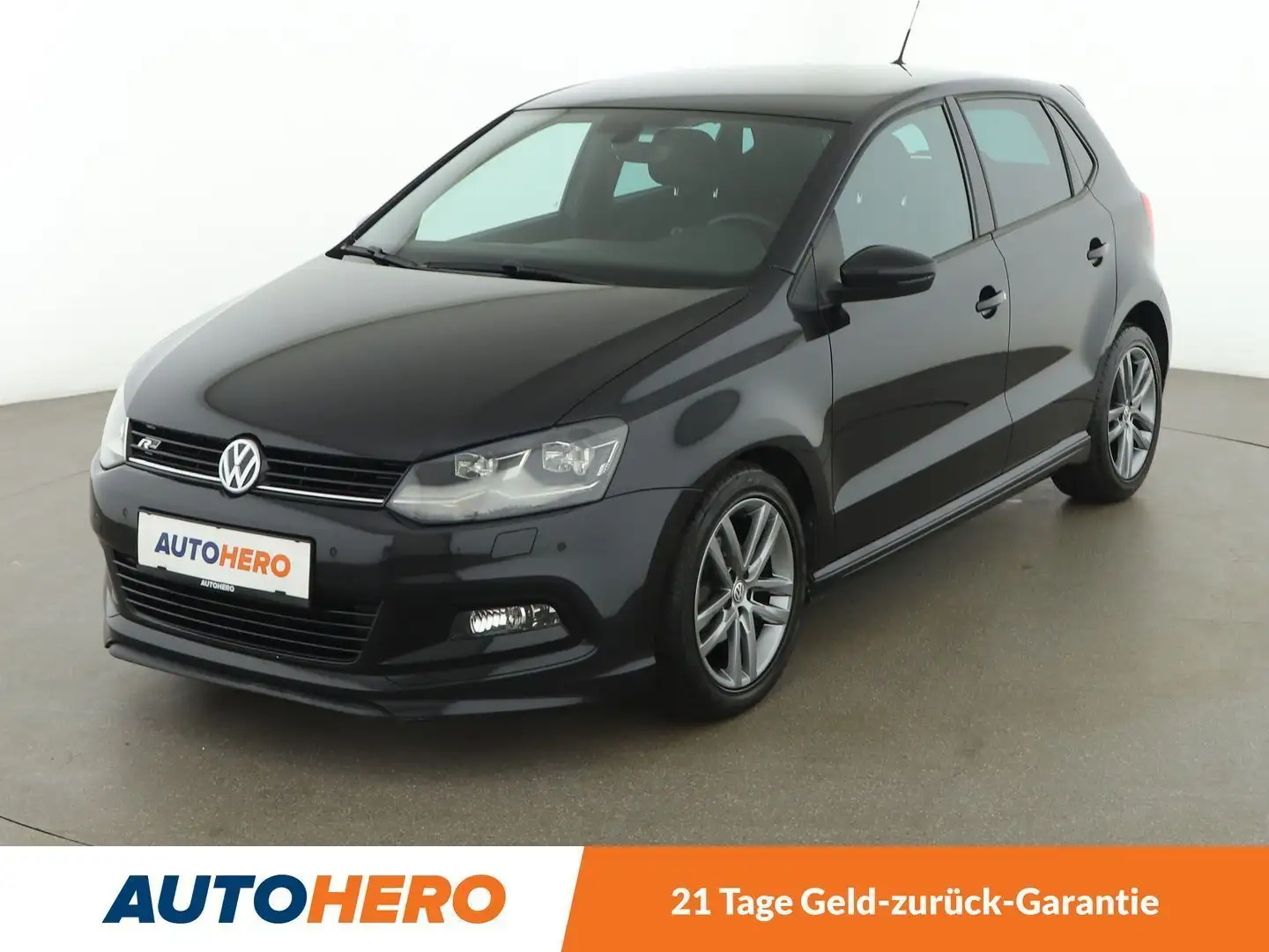Volkswagen Polo 1.2 TSI Comfortline BMT R-Line  *LED*PDC*SHZ*BT* Schwarz - 1