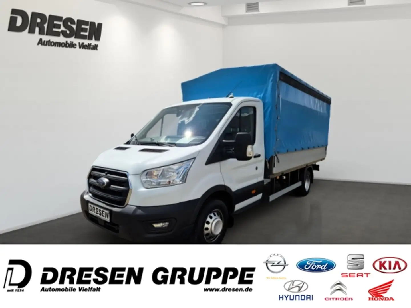 Ford Transit Pritsche 470 L4 Einzelkabine Trend Spriege Weiß - 2