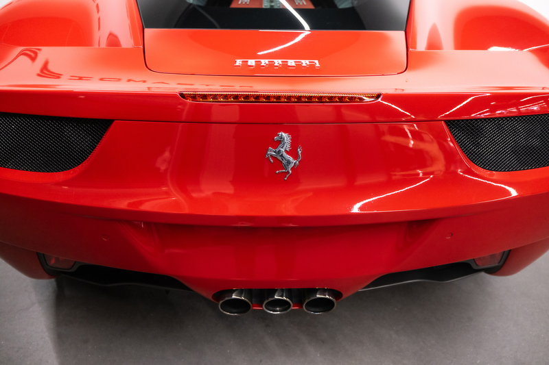 Ferrari 458 4.5 V8 Italia BTW auto, Rosso Corsa, Carbon, Origi — photo 39