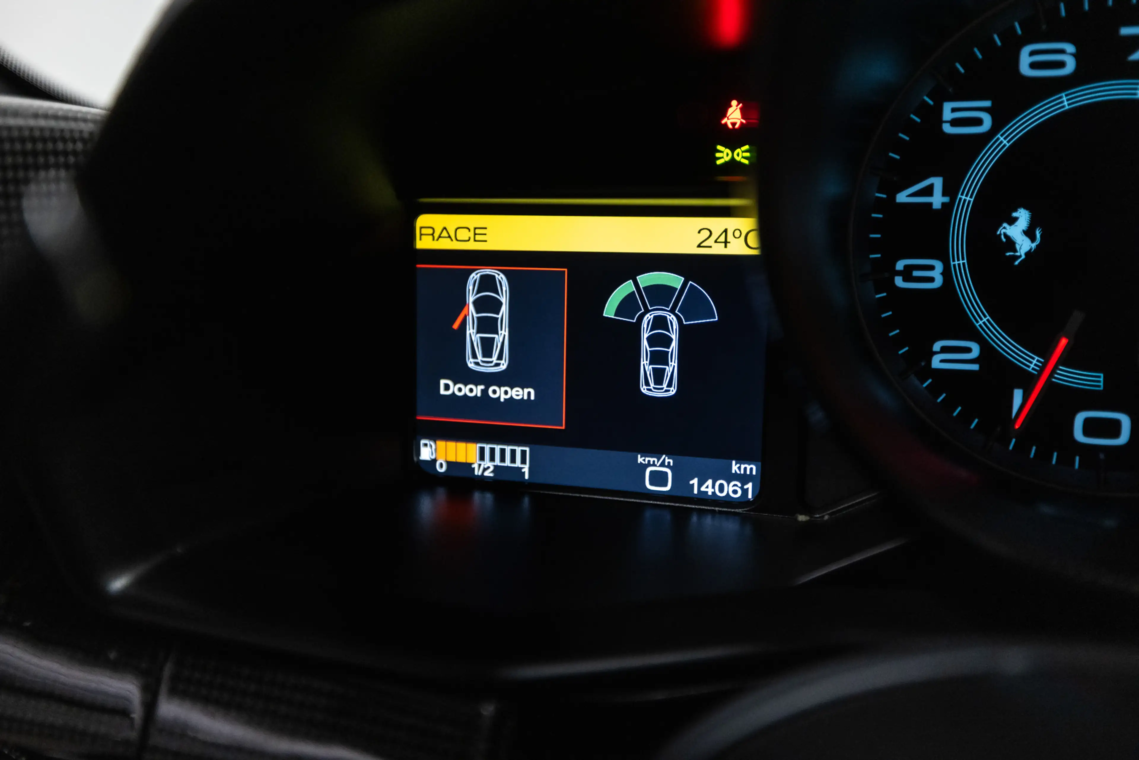 Ferrari 458 4.5 V8 Italia BTW auto, Rosso Corsa, Carbon, Origi — photo 6