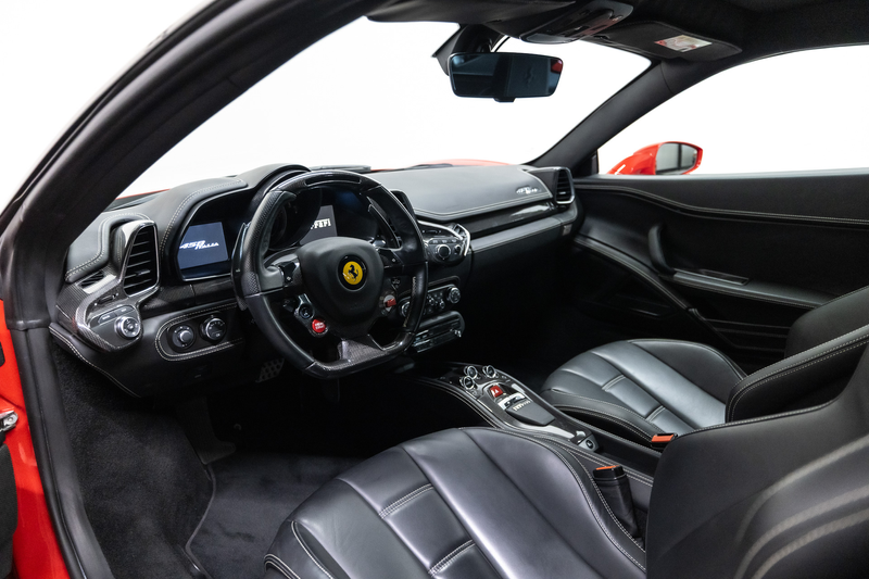 Ferrari 458 4.5 V8 Italia BTW auto, Rosso Corsa, Carbon, Origi — photo 8