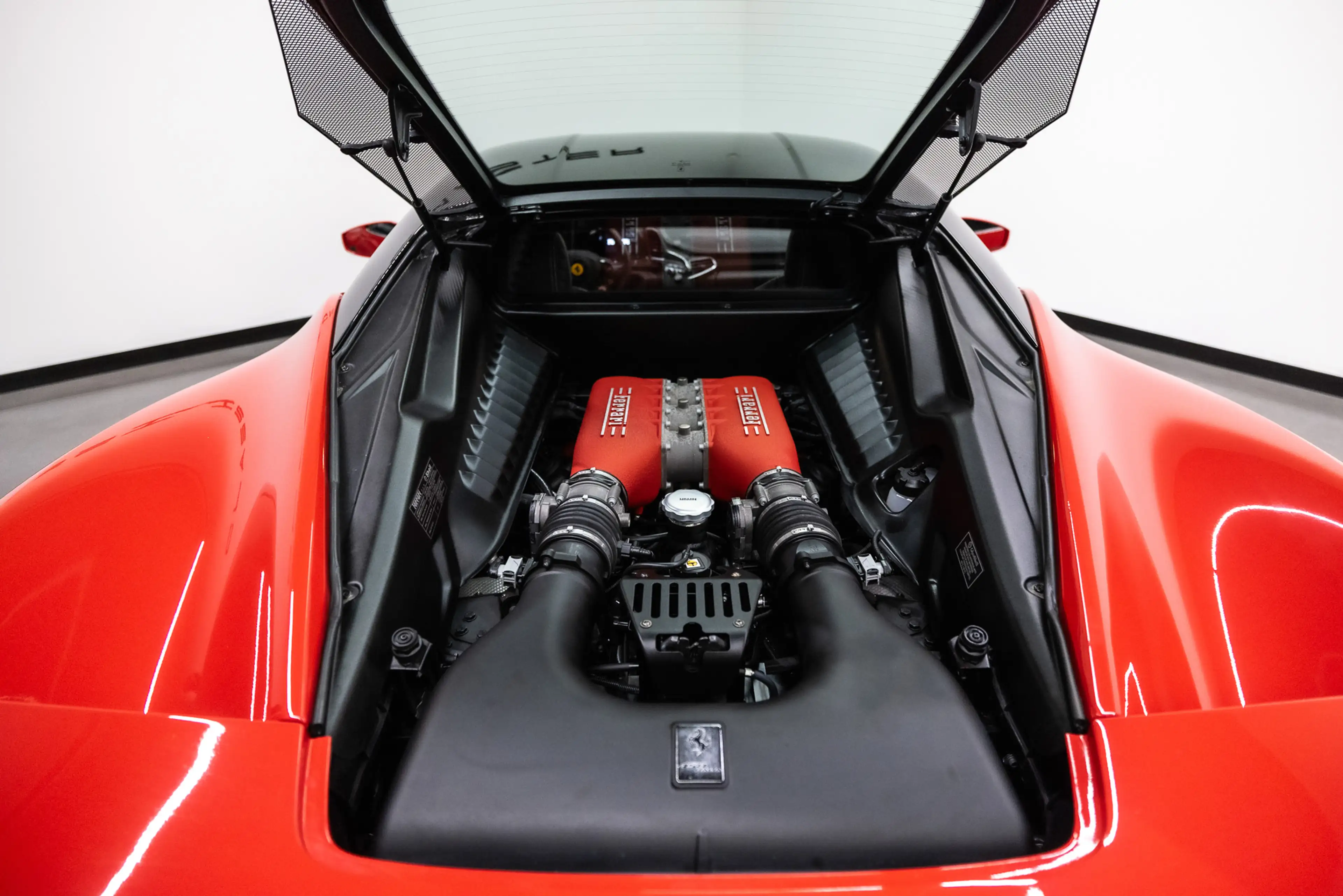 Ferrari 458 4.5 V8 Italia BTW auto, Rosso Corsa, Carbon, Origi — photo 13