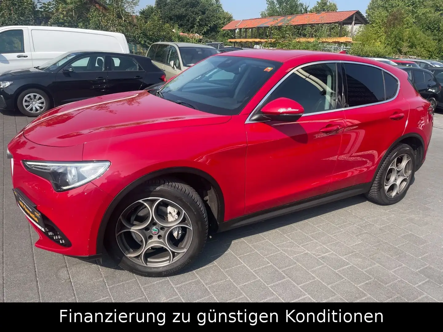Alfa Romeo Stelvio Super Q4*KLIMA*KAMERA*PDC*MEMORY*SHZ Rot - 1
