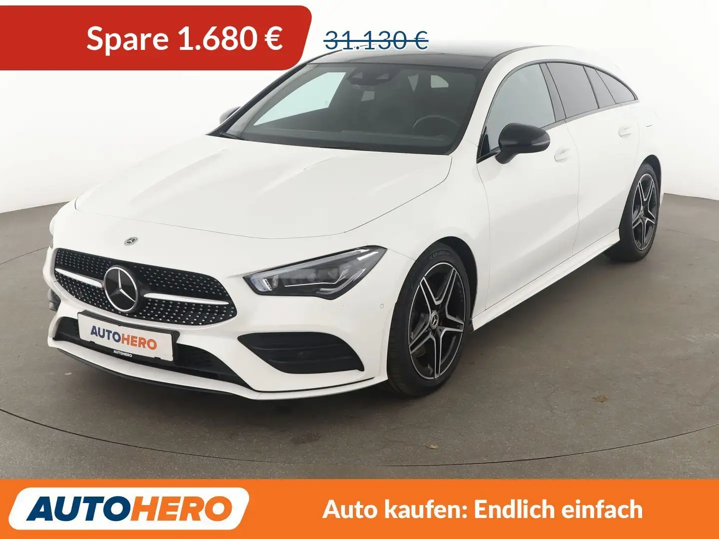 Mercedes-Benz CLA 200 CLA 200 d Shooting Brake AMG Line Aut.*NAVI*LED* Weiß - 1