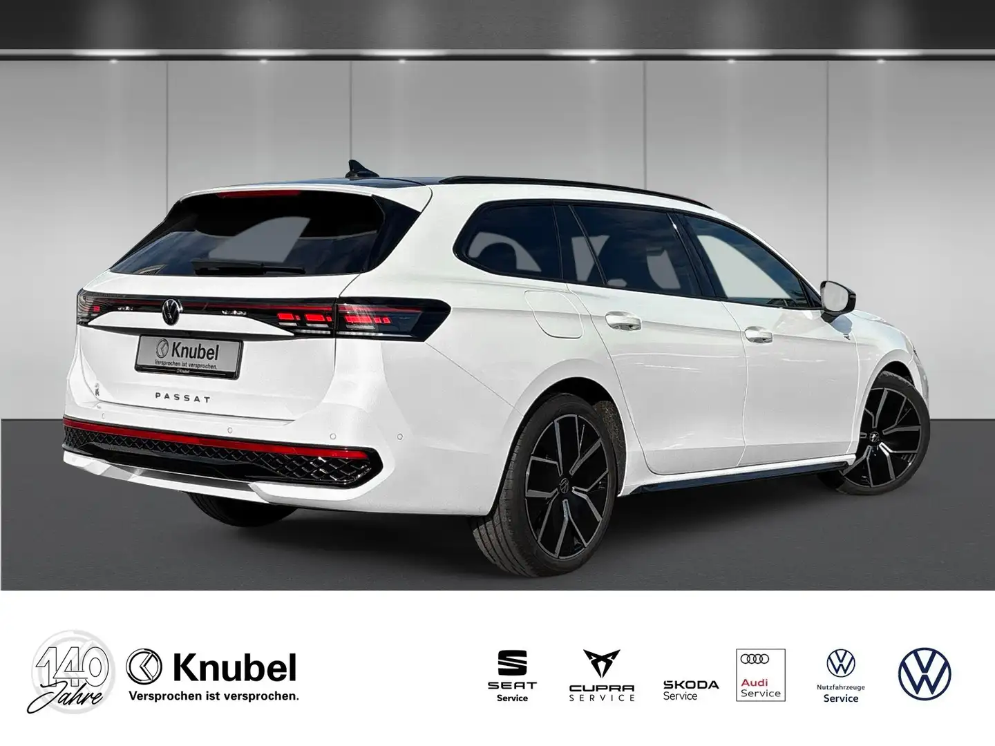 Volkswagen Passat Variant R-Line 2.0 TDI DSG IQ.Light AHK AreaView Navi Blanc - 2