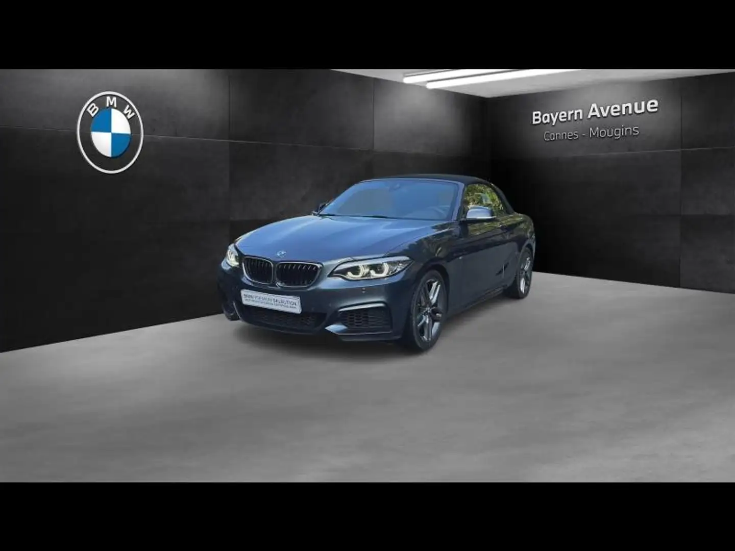 BMW 218 218iA 136ch M Sport Euro6d-T Gris - 1