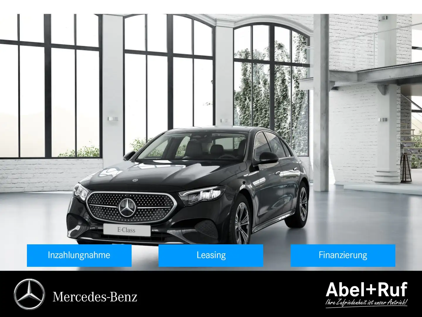 Mercedes-Benz E 220 d AVANTGARDE+LED+Kamera+Ambi+TotW+LrHz+DAB Nero - 1