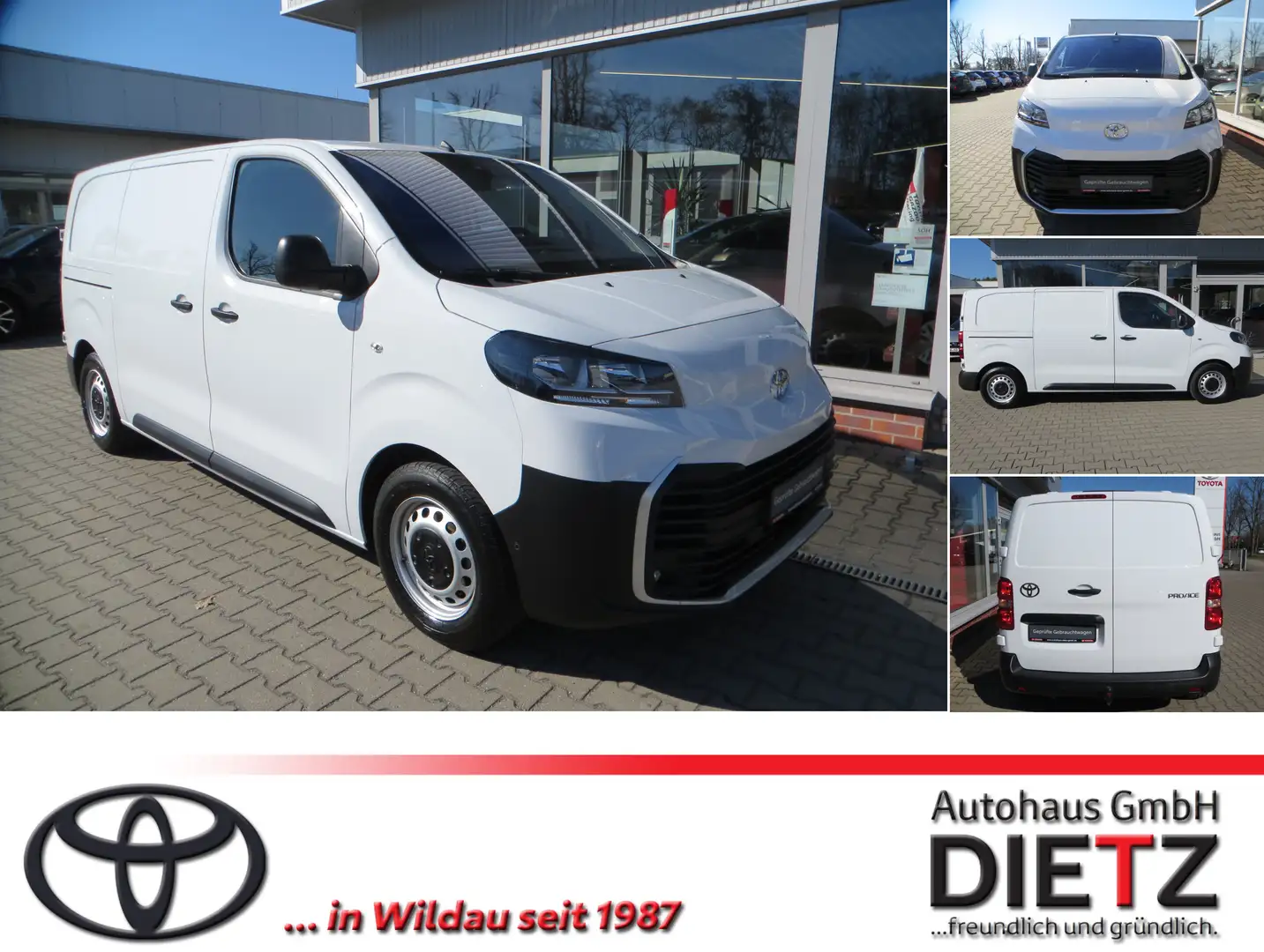 Toyota Proace 1.5 D L1 Meister S/S Weiß - 1