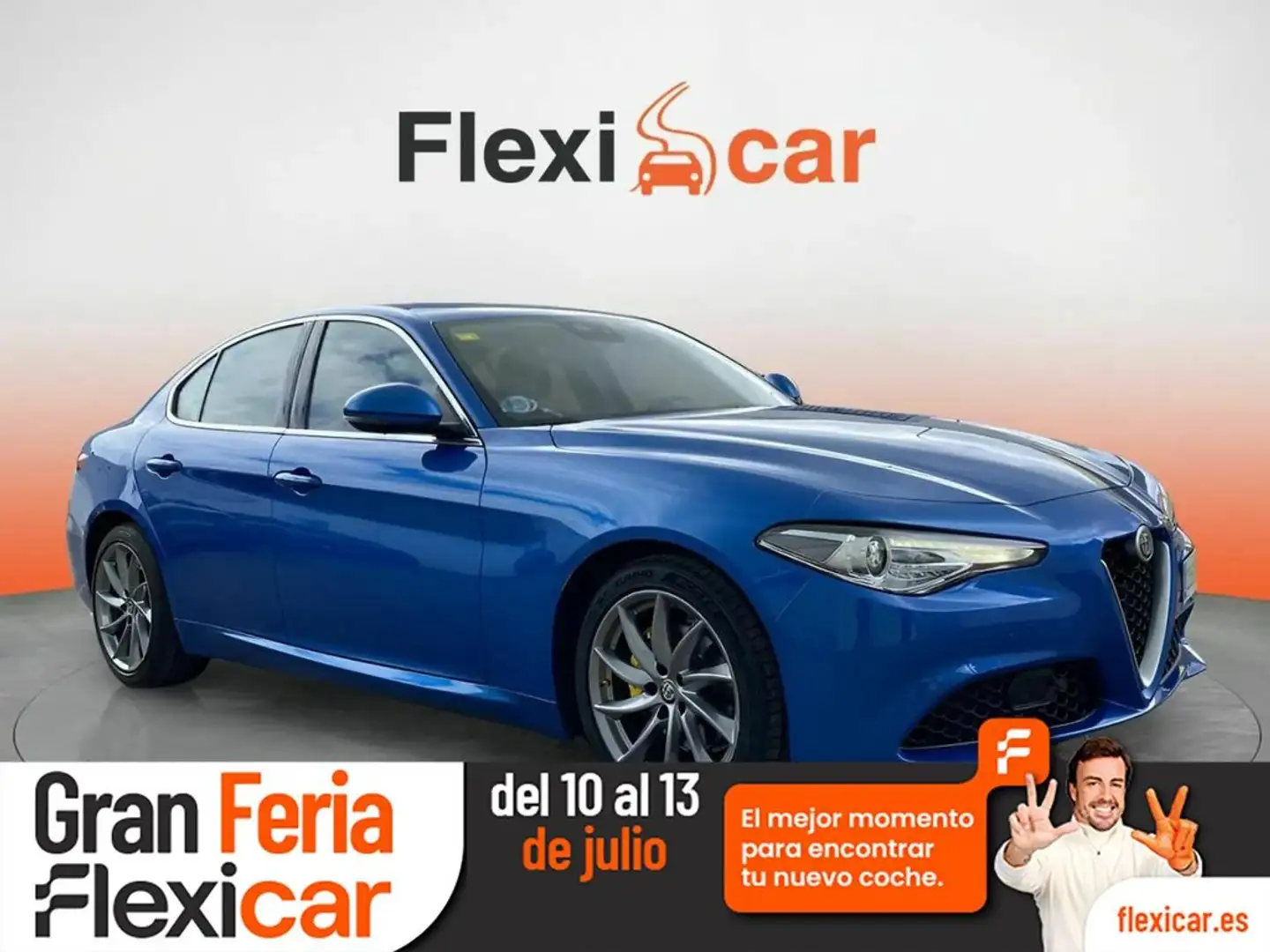 Alfa Romeo Giulia 2.2 Diesel Executive Aut. 190 Bleu - 1