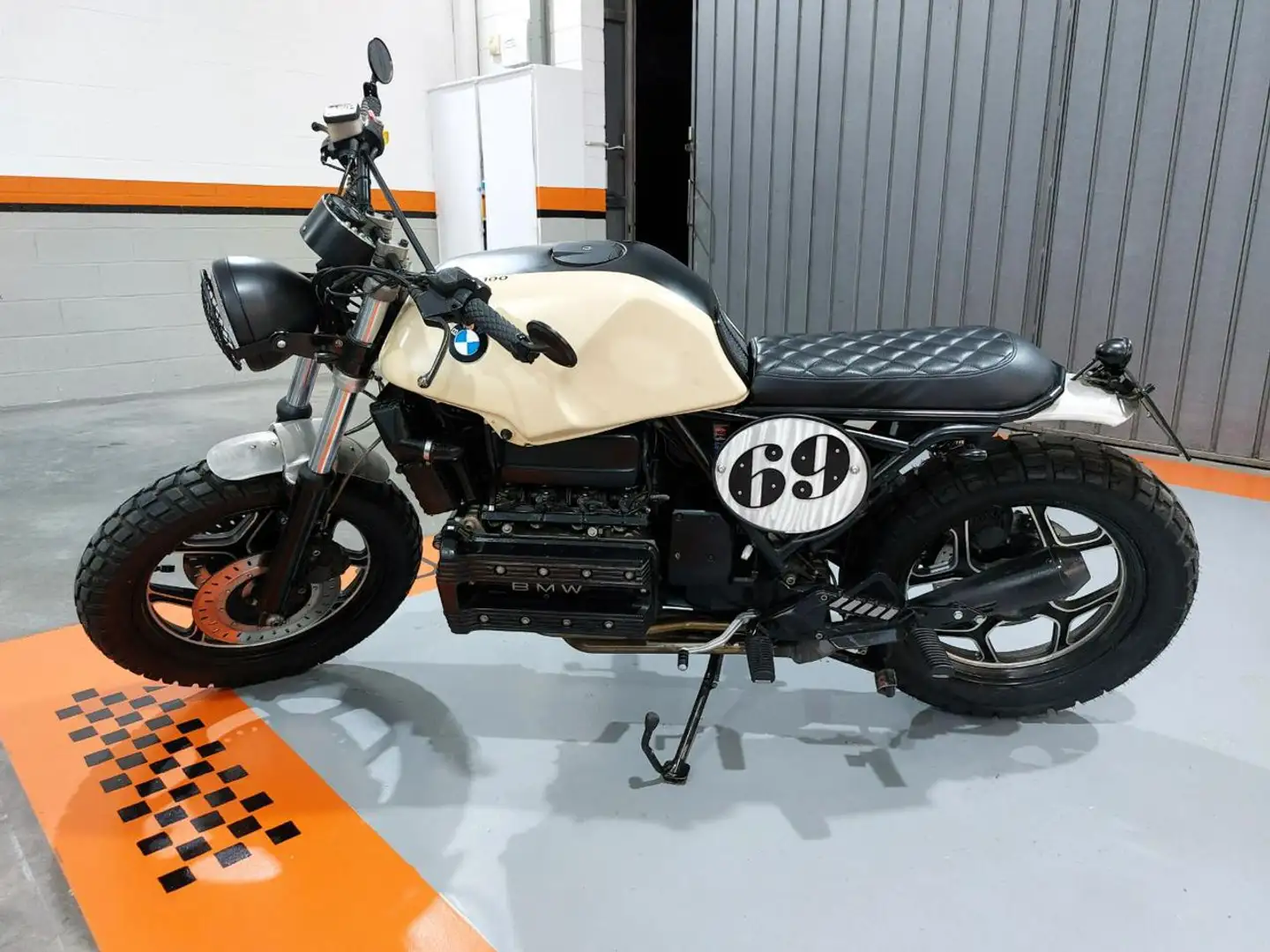 BMW K 100 RS Cafe RACER=Stile di Vita! "Riportata a Nuovo Bej - 1