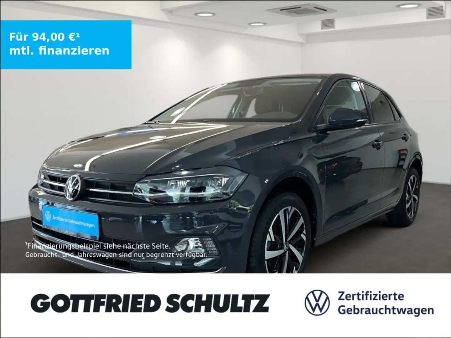 Volkswagen Polo 1.0 TSI Highline Navi Keyless Access Grijs - 1