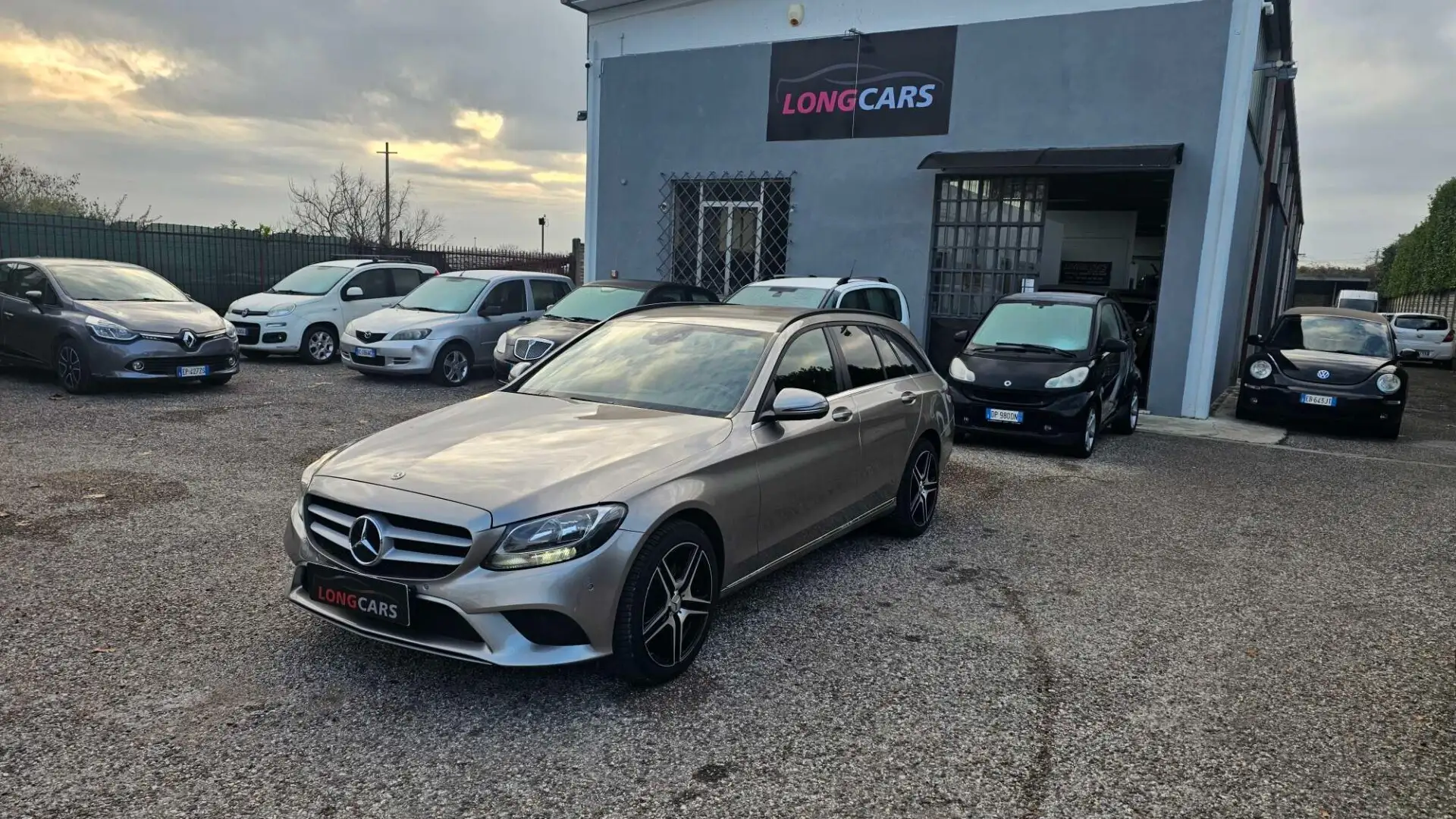 Mercedes-Benz C 200 C 200 d S.W. Auto Sport Grigio - 2