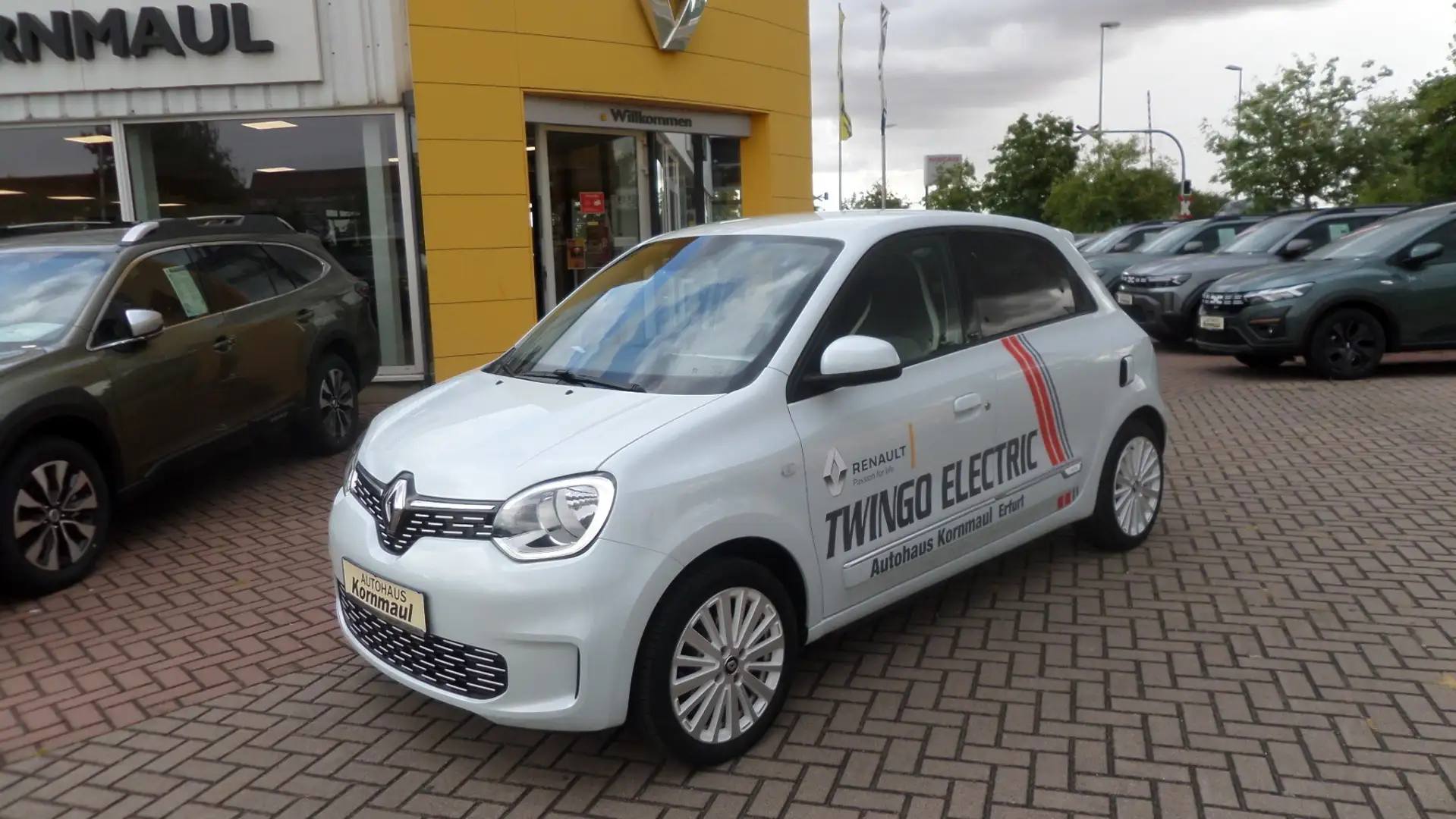 Renault Twingo Vibes Electric Inclusive Batterie Navigationssystem, Einparkhilfe hinten Weiß - 1