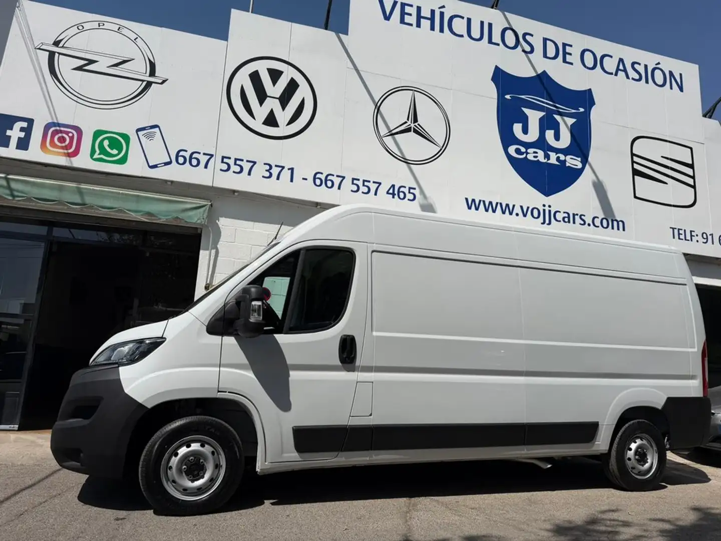 Fiat Ducato 35 L3H2 BlueHDi (103 kW) Blanco - 1