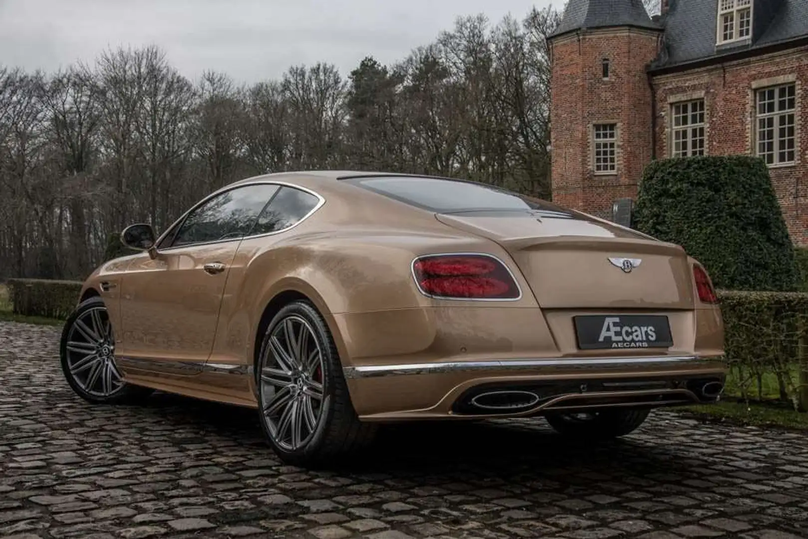 Bentley Continental GT SPEED / 6.0 BITURBO W12 / CAMEL / 1 OWNER Zlatá - 2