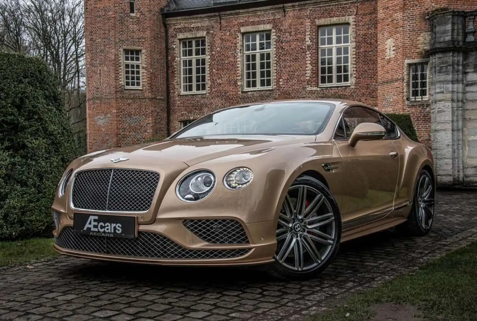 Bentley Continental GT SPEED / 6.0 BITURBO W12 / CAMEL / 1 OWNER Золотистый - 1