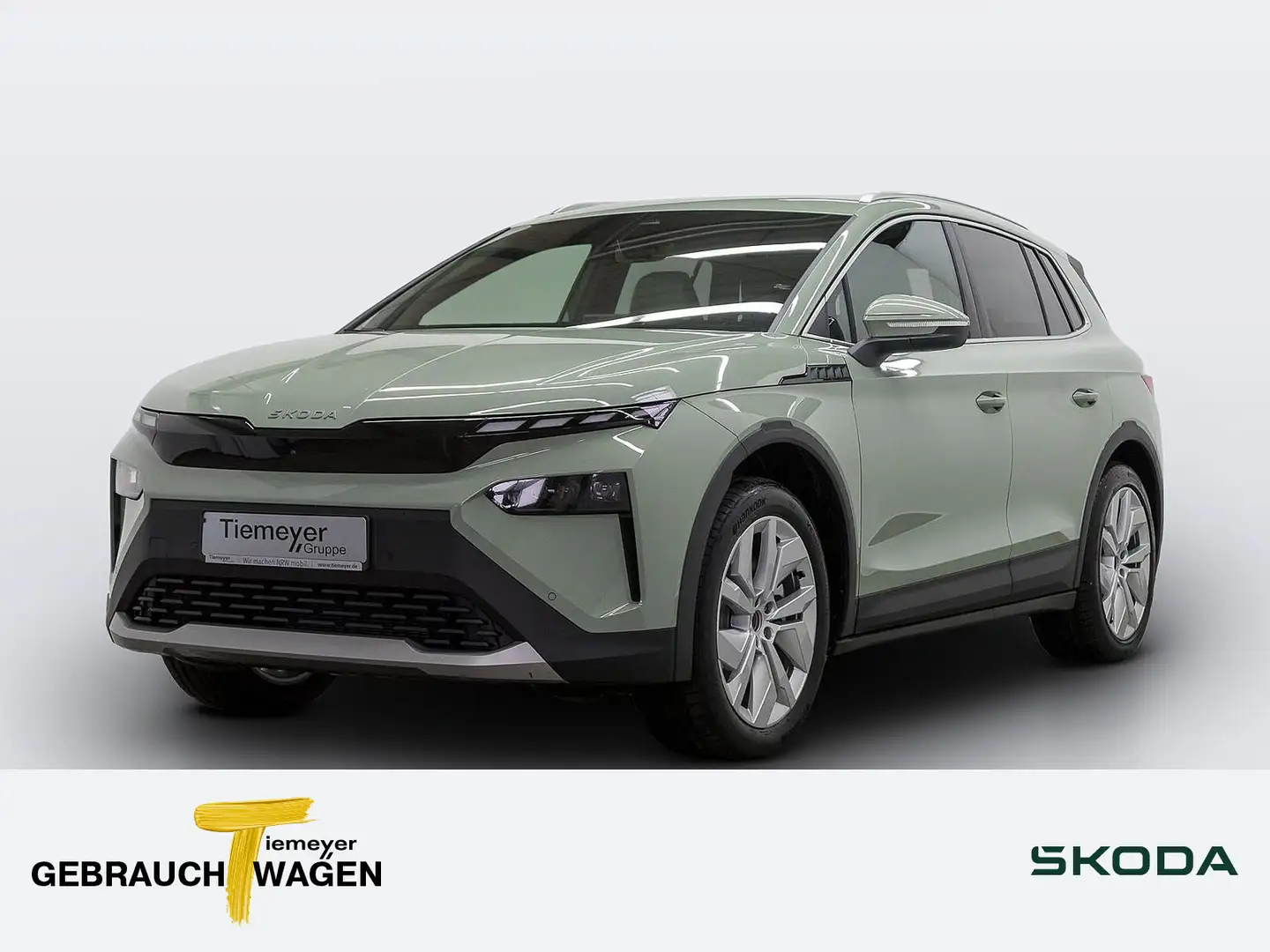 Skoda Elroq iV 85 Lodge NAVI MATRIX CANTON Grün - 1