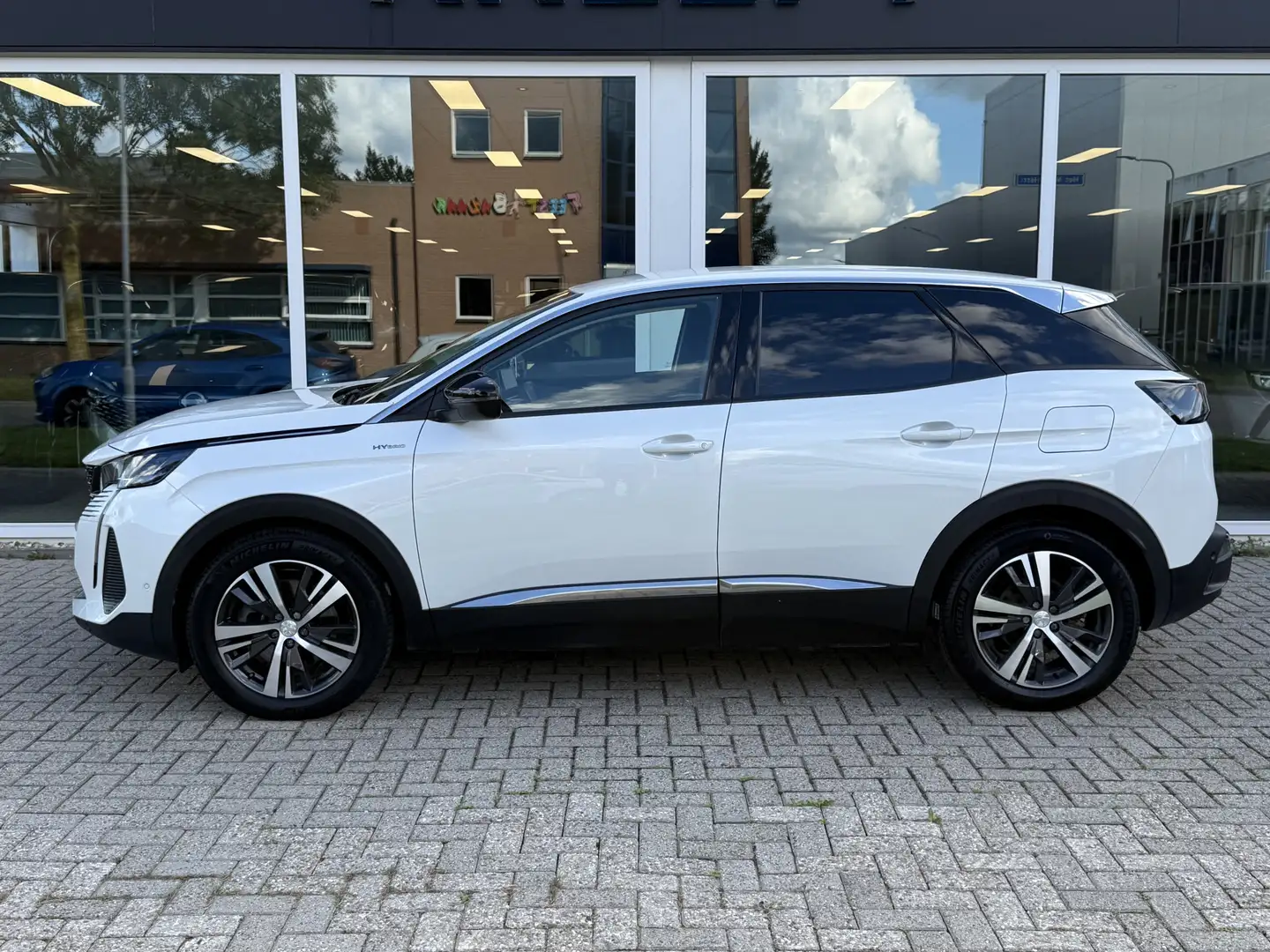 Peugeot 3008 1.6 HYbrid 225 Allure Pack Business Parelmoer Wit Weiß - 2