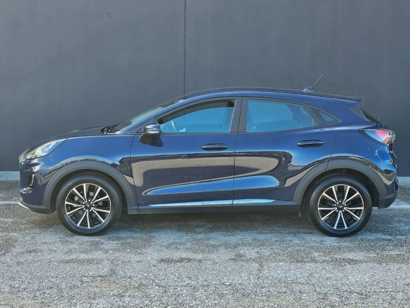 Ford Puma 1.0 Hybrid 125 Titanium 30.000 KM. Bleu - 2