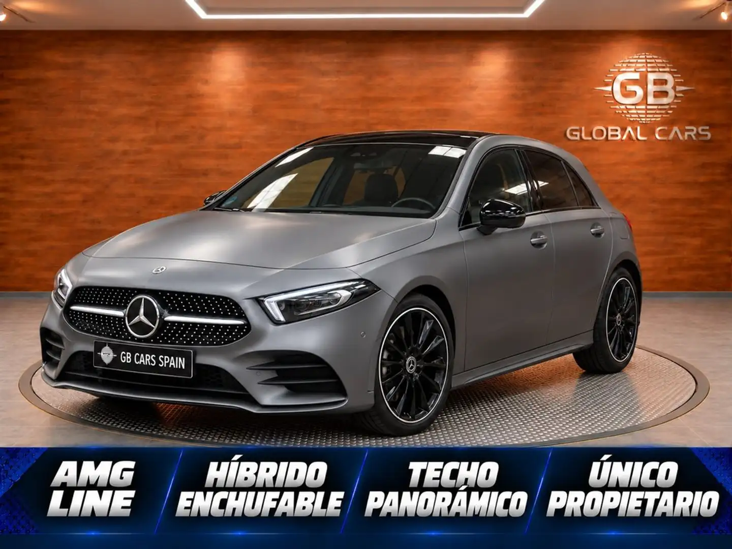 Mercedes-Benz A 250 e Gris - 1