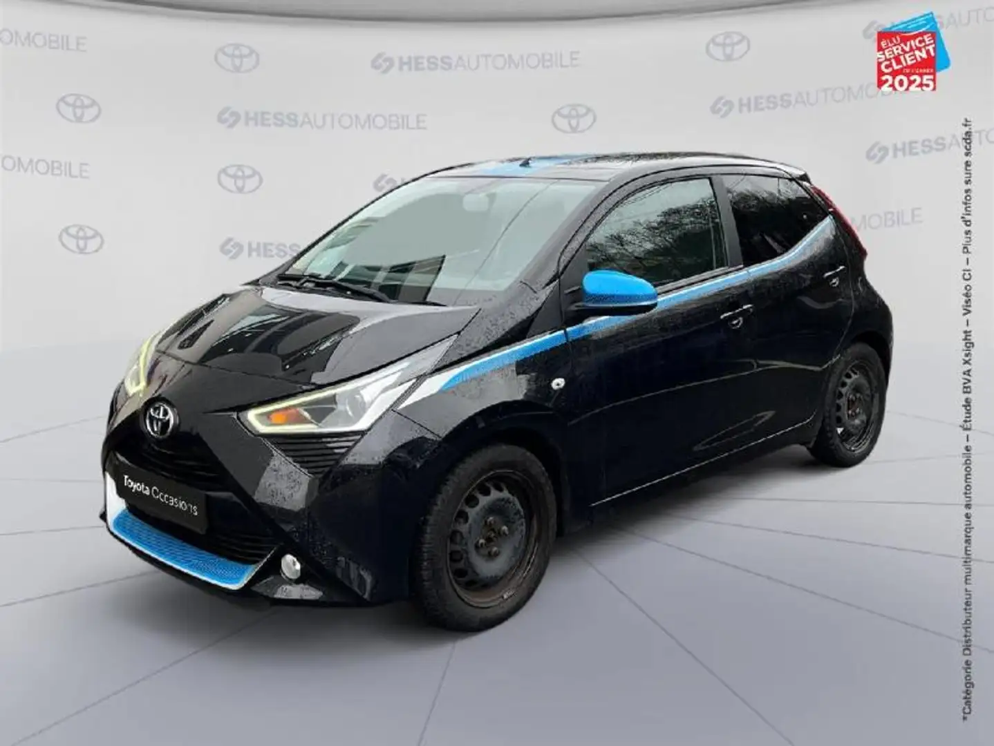 Toyota Aygo 1.0 VVT-i 72ch x-trend 5p Noir - 1