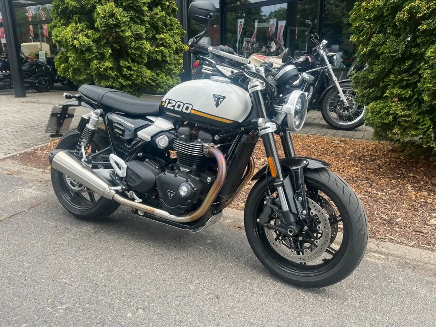 Triumph Speed Twin 1200 Negro - 2