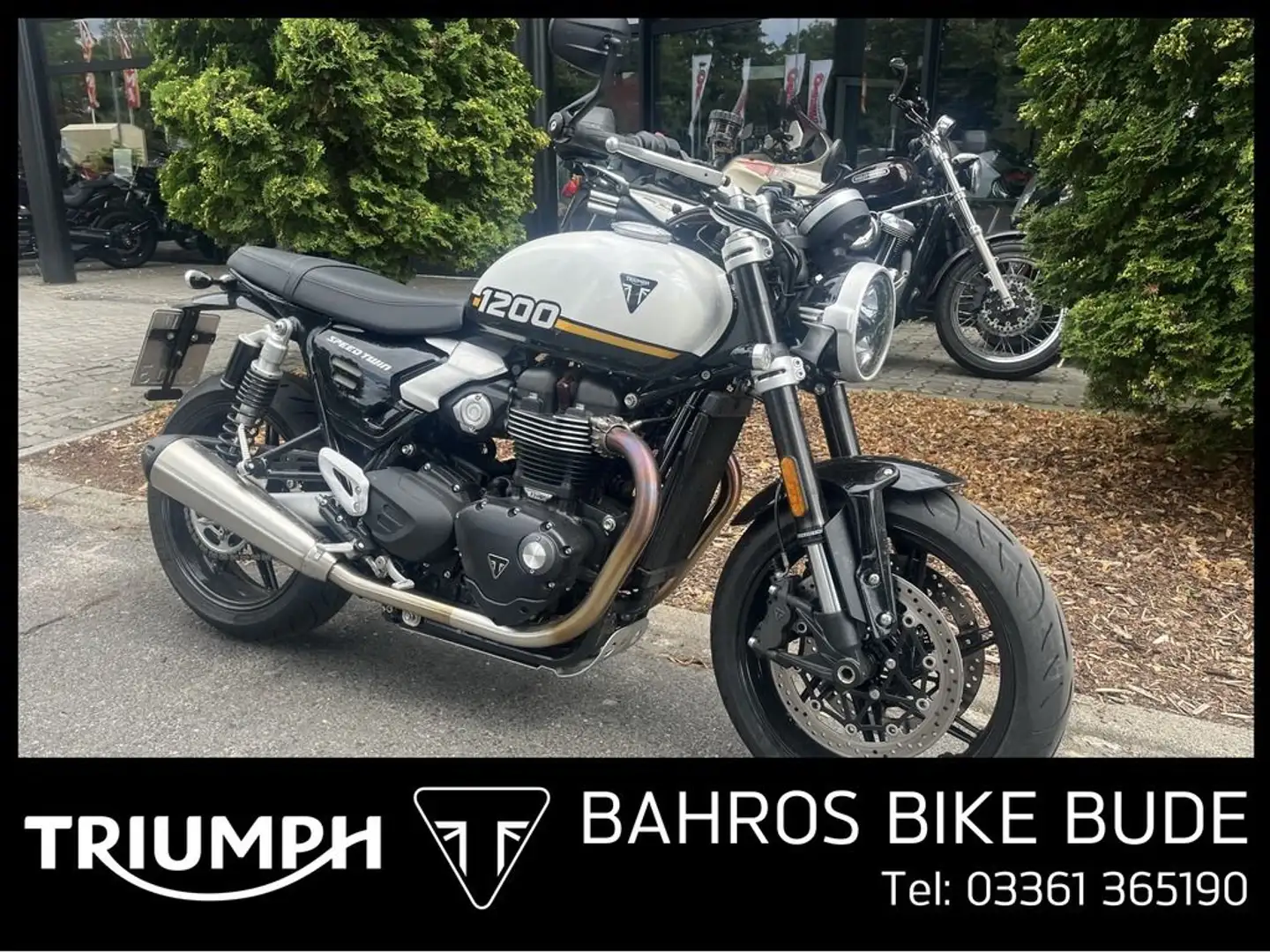 Triumph Speed Twin 1200 Negro - 1