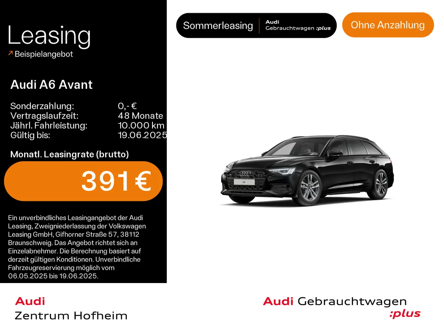 Audi A6 35 TDI advanced S tro*HUD*Pano*Matrix*V Schwarz - 1