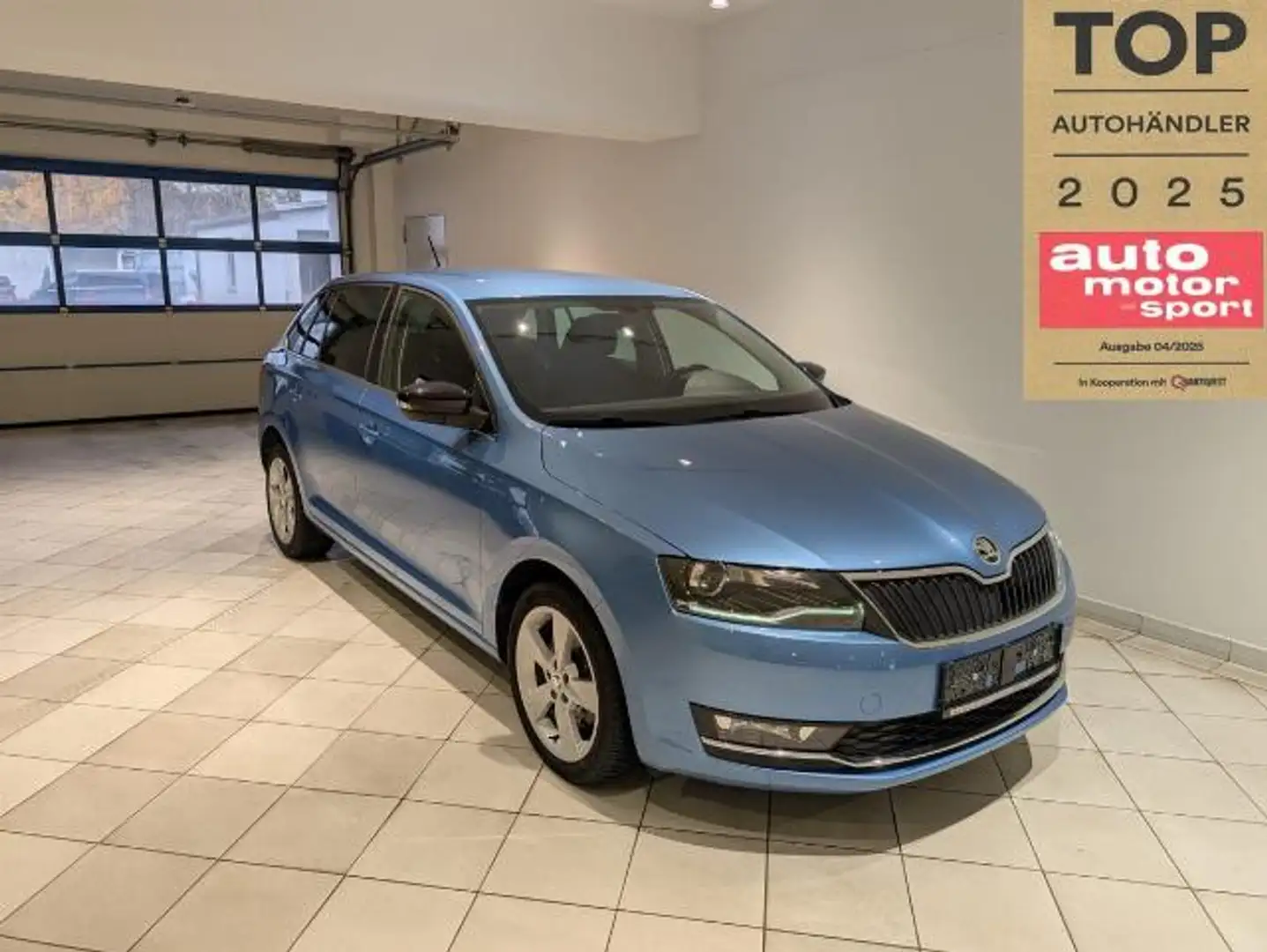 Skoda Rapid/Spaceback Spaceback 1.0TSI Style XENON SHZ PDC Blu/Azzurro - 1