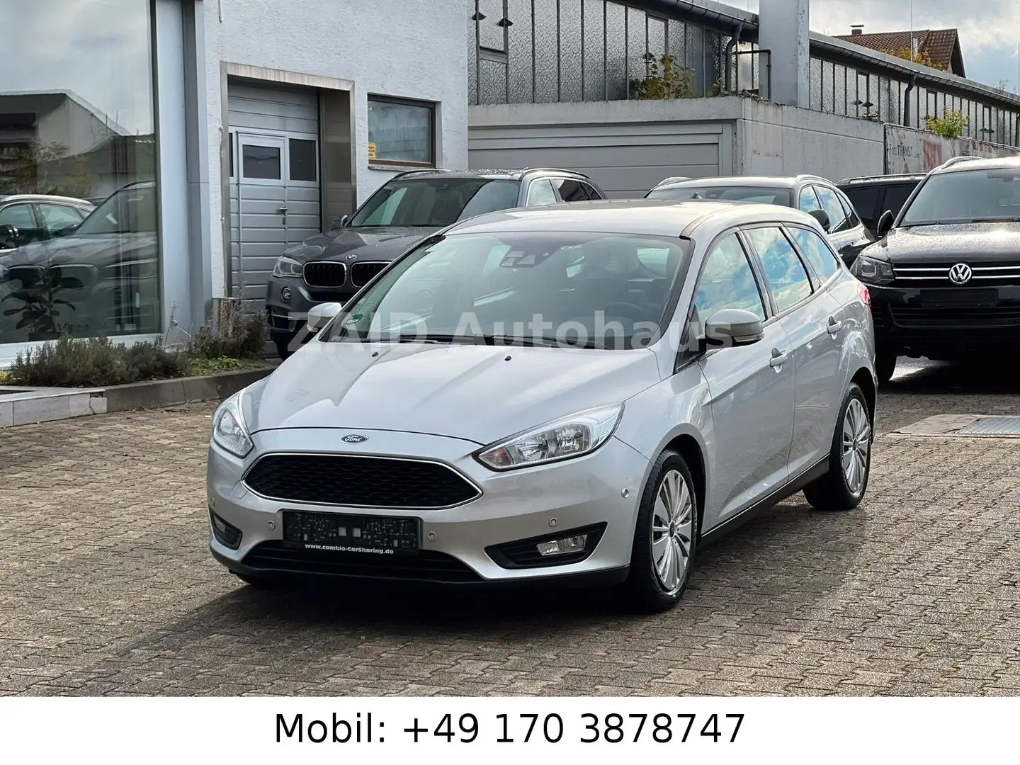 Ford Focus Turnier Trend*Navi*PDC*1Hand*AutoPark Silber - 1