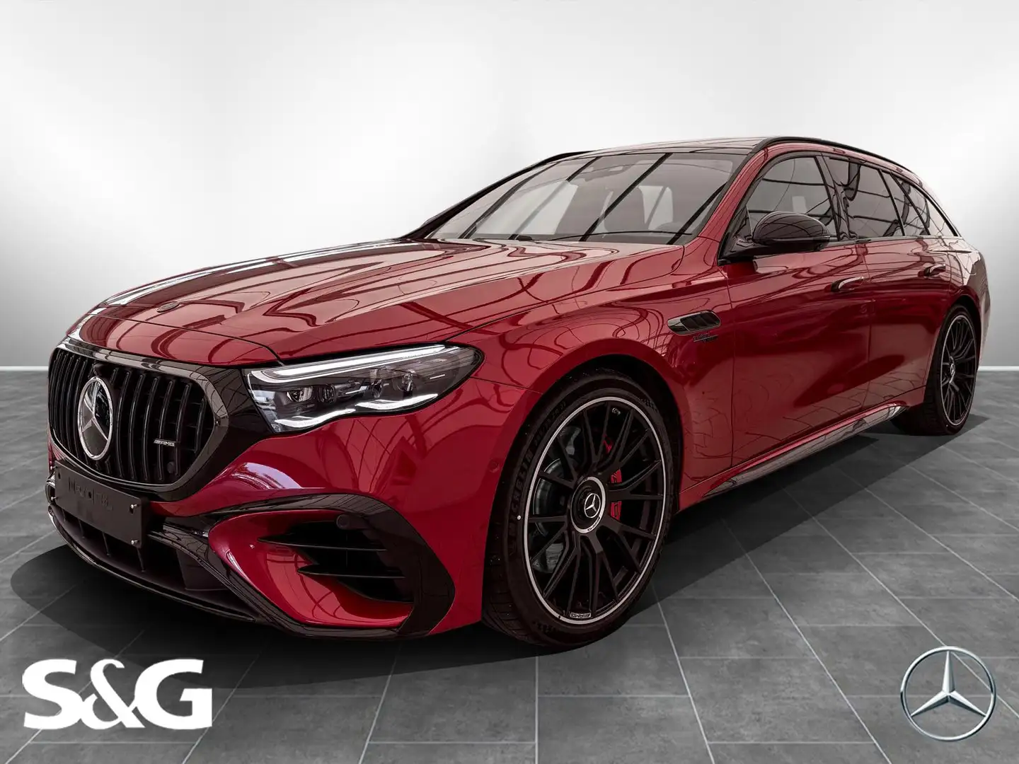 Mercedes-Benz E 53 AMG 4M+ T Night+360°+Pano+AHK+HUD+21 Rouge - 1