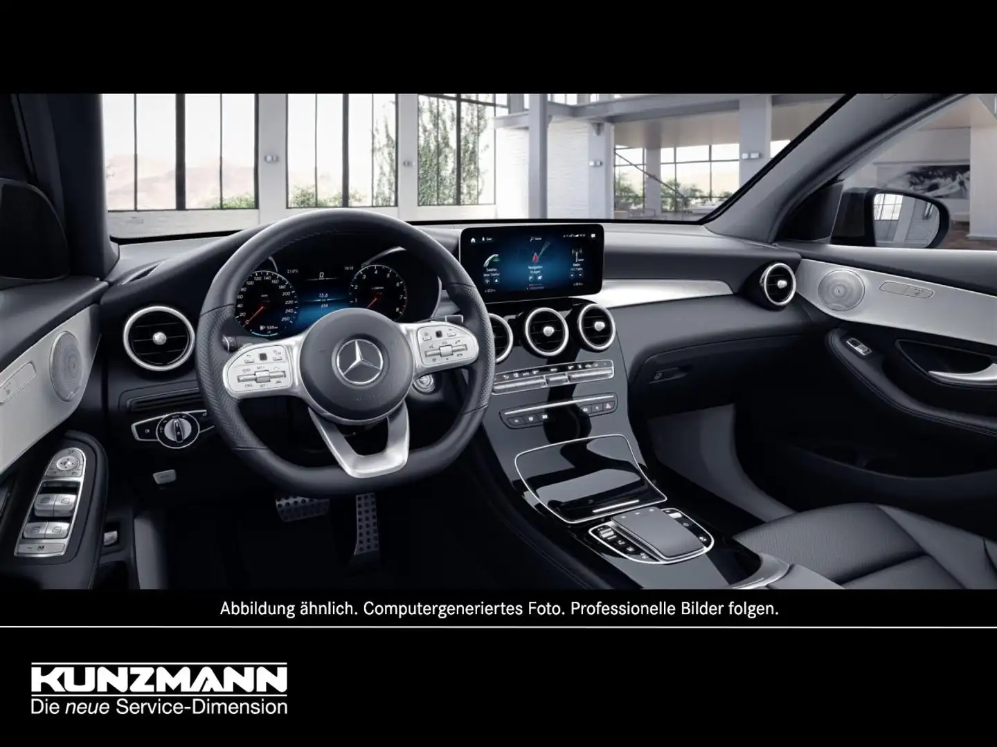 Mercedes-Benz GLC 300 e 4M Coupé AMG Night Distronic Kamera Schwarz - 2