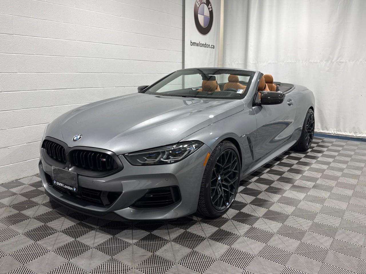 2026 BMW 8 Series Skyscraper Grey / Cognac leather Bowers & Wilkins