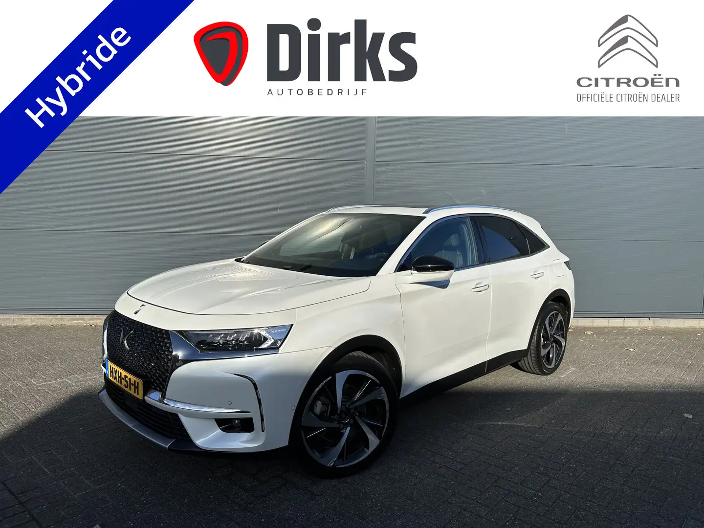 DS Automobiles DS 7 Crossback E-Tense 225PK Grand Chic (Electrisch Schuif/Kantel Wit - 1