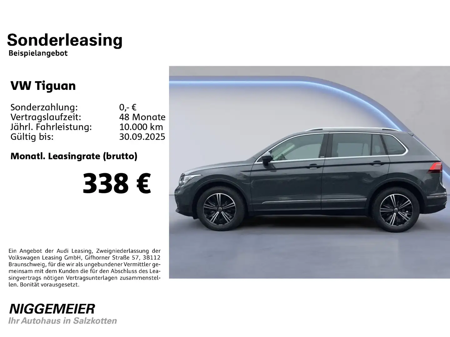 Volkswagen Tiguan 2.0TDI DSG MOVE NAVI+PANO+MATRIX-LED+KAME Gris - 2