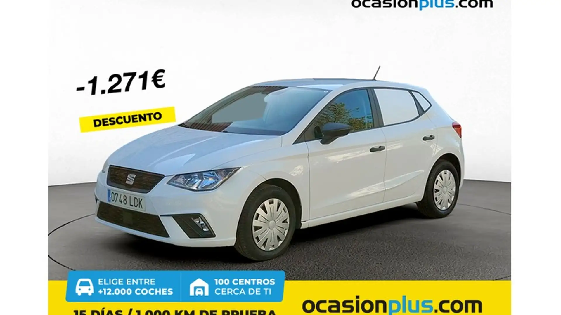 SEAT Ibiza 1.6TDI CR S&S Reference 95 Blanco - 1