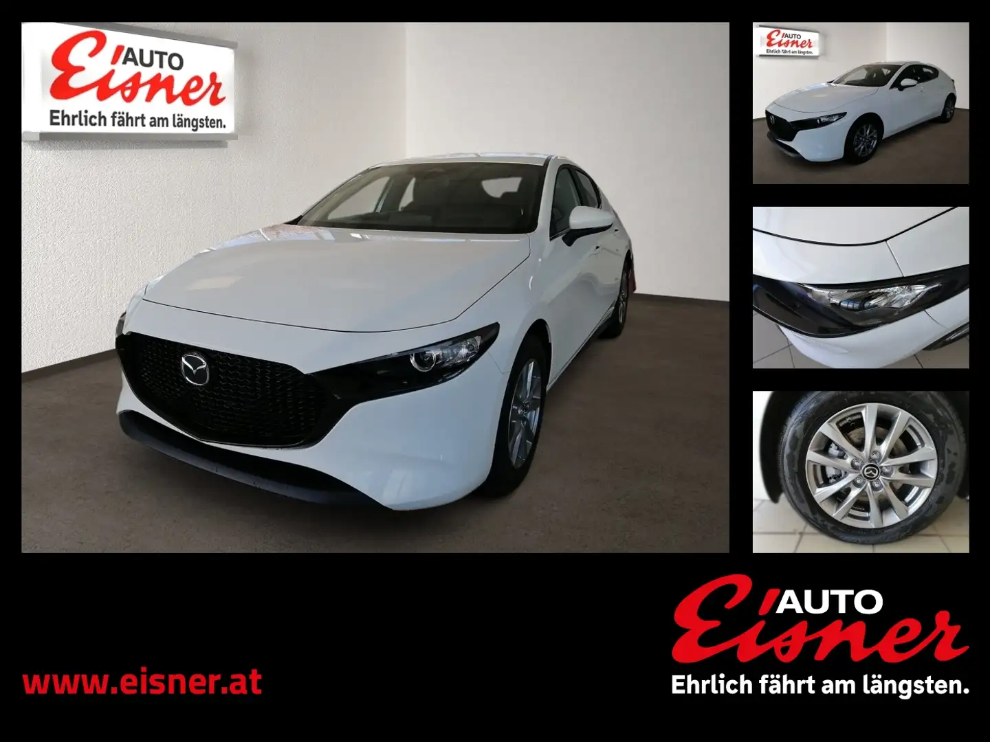 Mazda 3 G140 PRIME-LINE Preishit Weiß - 1