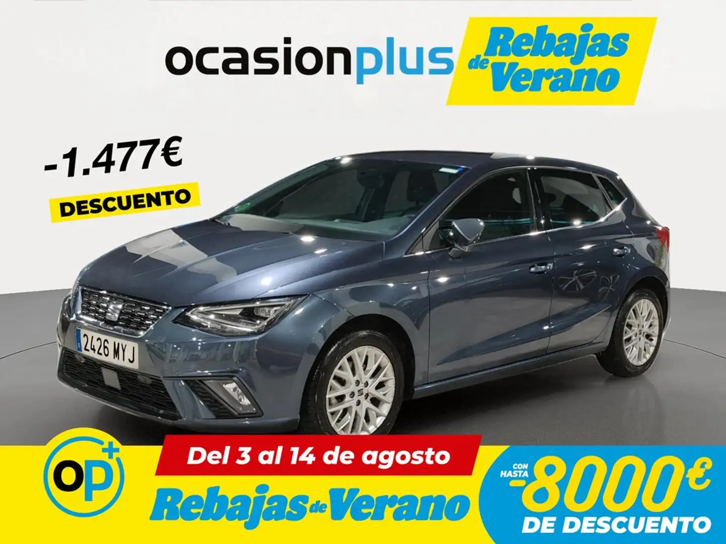 SEAT Ibiza 1.0 TSI S&S Xcellence 115 Gris - 1