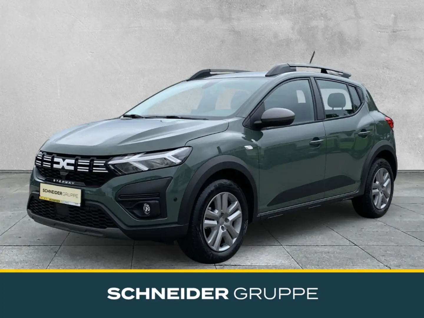 Dacia Sandero TCe 110 Stepway Extreme KLIMA+PDC+NAVI Groen - 1