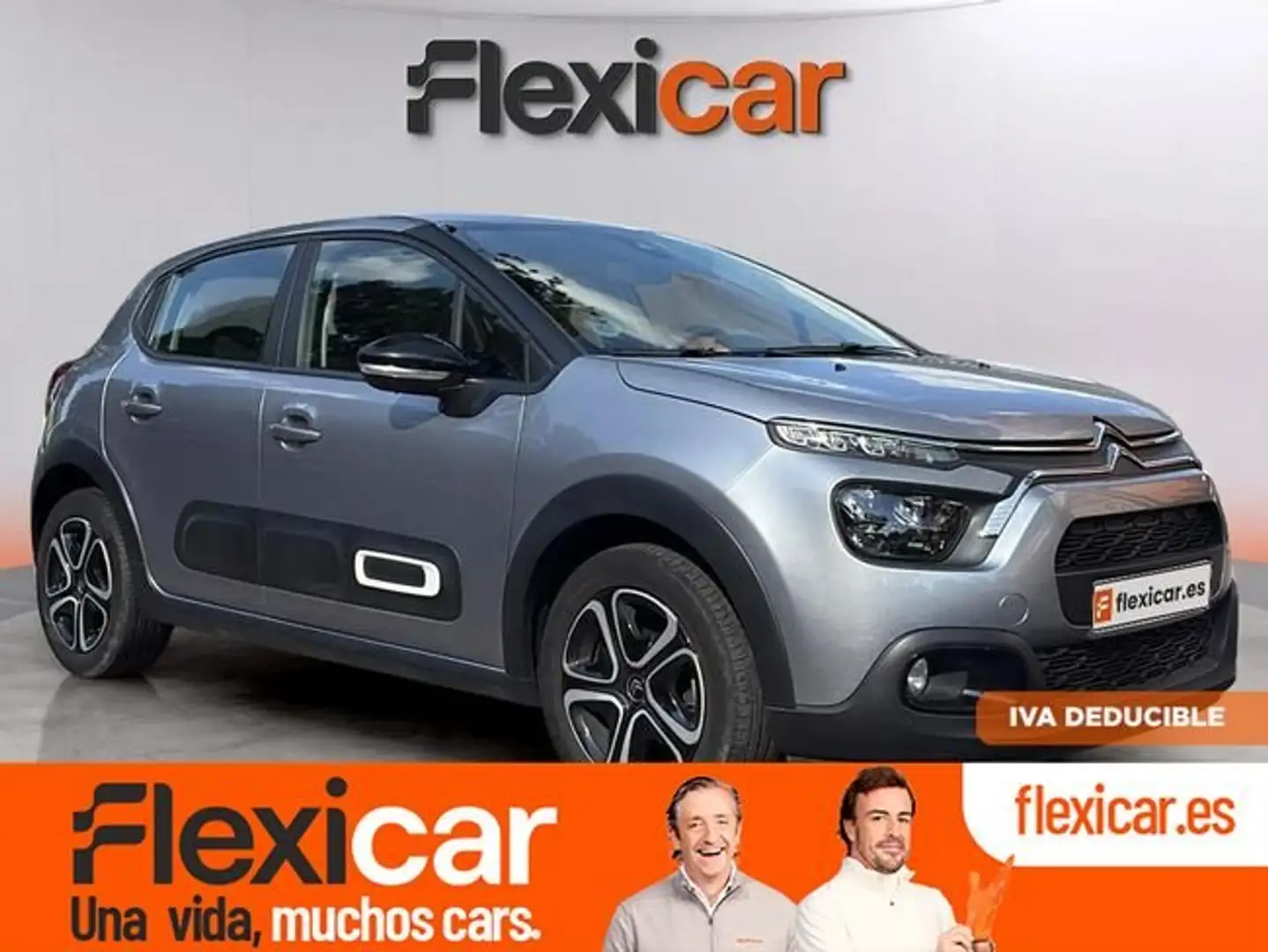 Citroen C3 PureTech 60KW (83CV) Plus Gris - 1