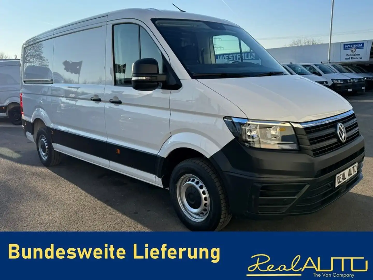 Volkswagen Crafter 35 Kasten 2.0TDI L2H1 *Navi*Kamera*AHK Weiß - 1