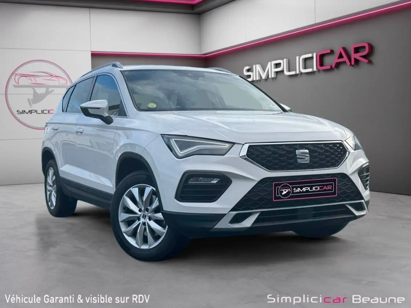 SEAT Ateca 2.0 TDI 150 ch Start/Stop DSG7 Business Blanc - 1