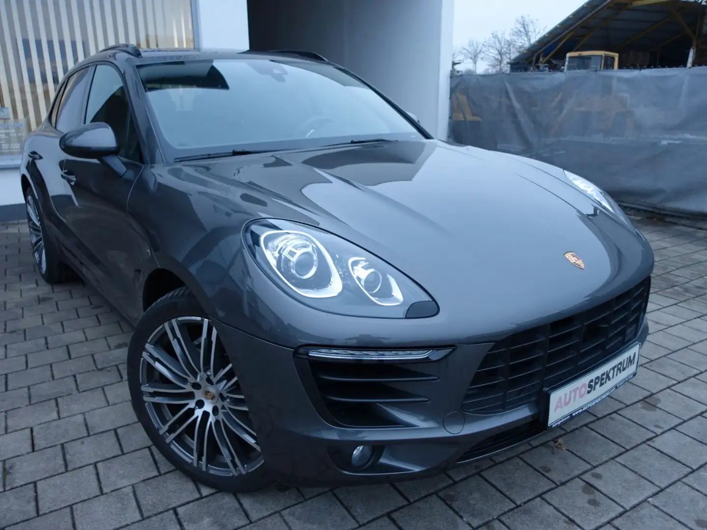 Porsche Macan S Diesel PANO/ACC/14WEGE/LUFT/CARBON Grau - 2